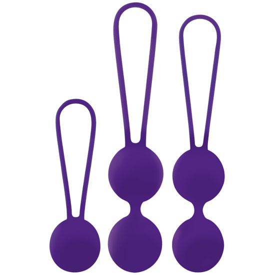 Bolas chinas Osian set lila