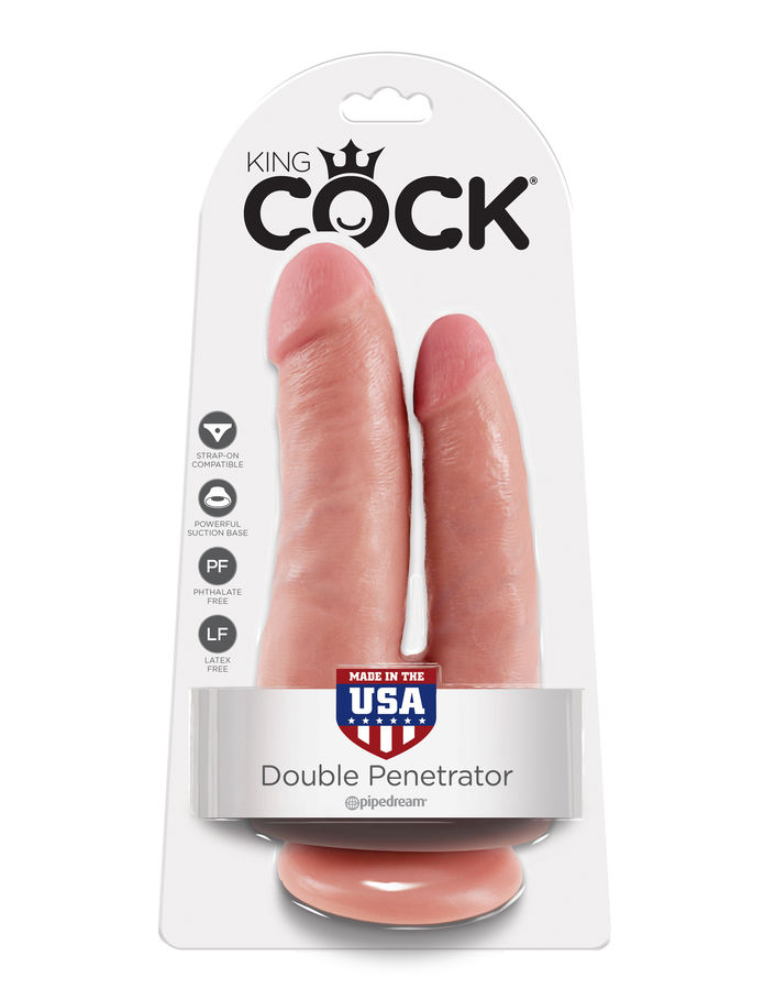 Consolador King Cock Penetracion Doble