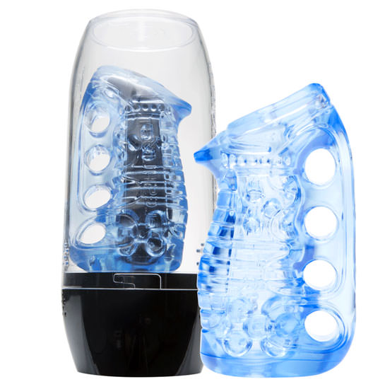 Fleshskins Blue Ice With Case